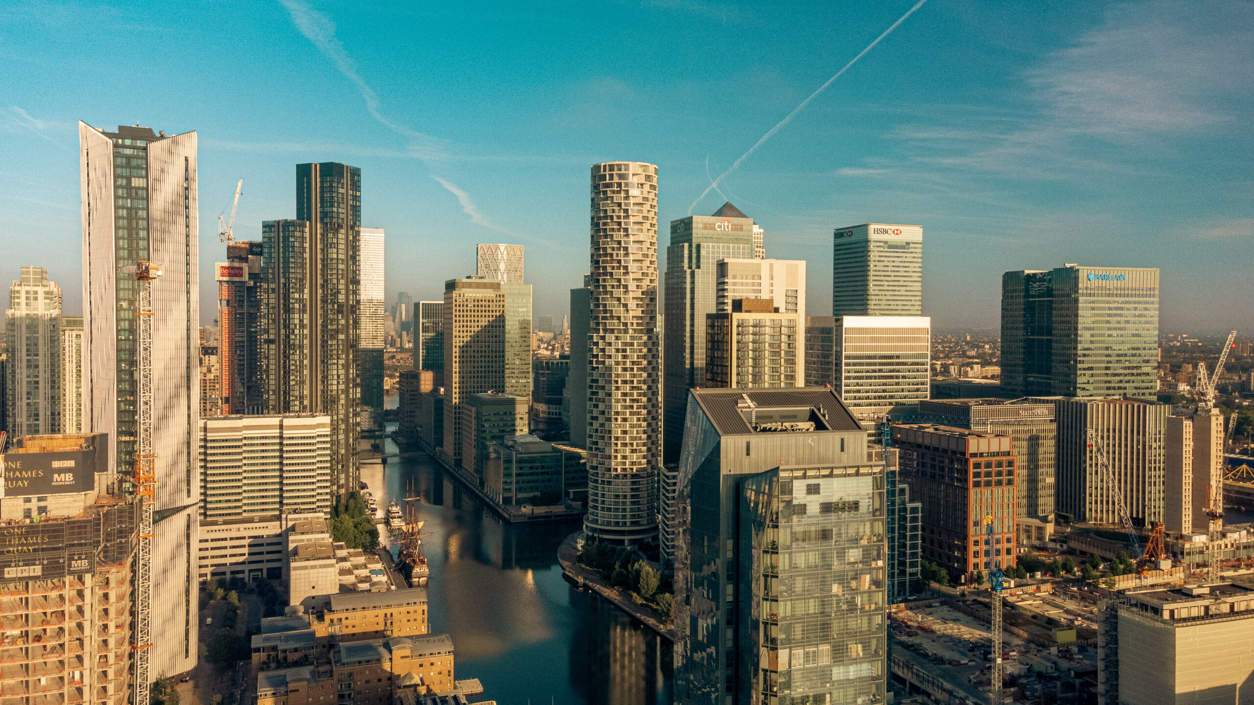 Canary Wharf Searchlight London